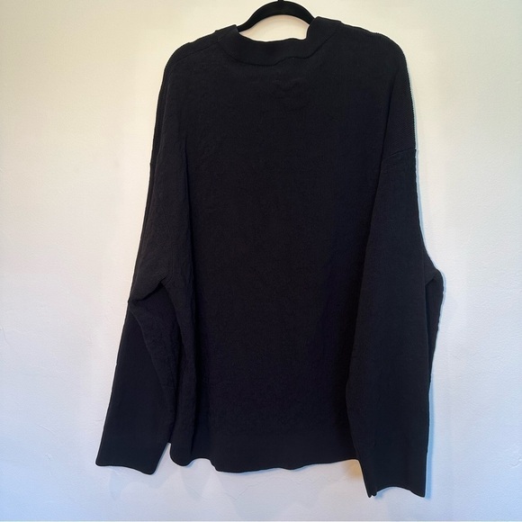 A Y-3 CARDIGAN WITH ASYMMETRICAL KNIT PATTERNS. - Picture 11 of 14